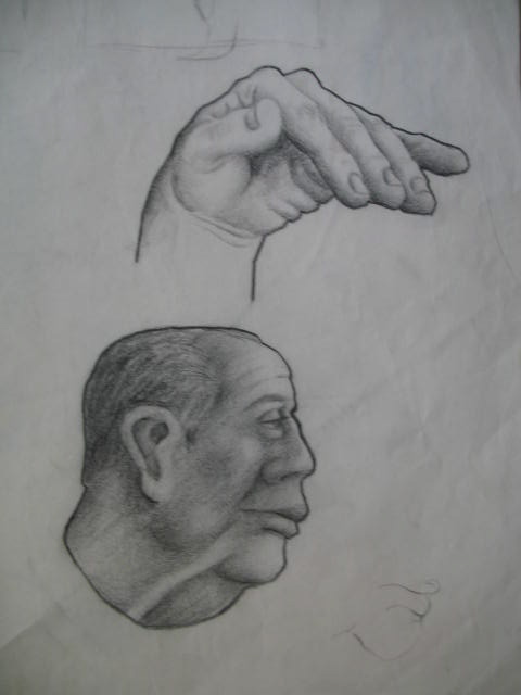 hand/head study